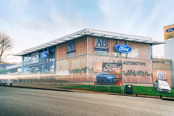 Buitenkant locatie AB Automotive