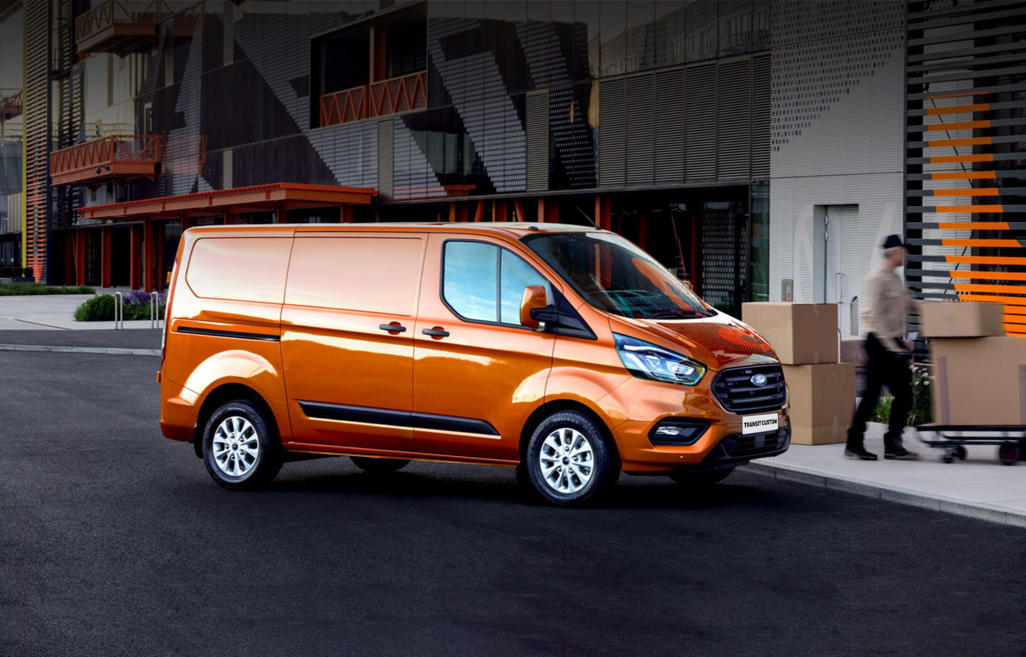 **Nieuwe Ford Transit Custom** Vanaf € 18.477 excl. BTW Trend