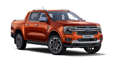 Nova Geração Ranger Limited + Kit Opcional 4x4 Laranja