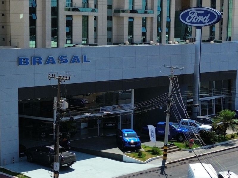 Ford Brasal Epia Fachada da concessionária Ford Brasal em Epia