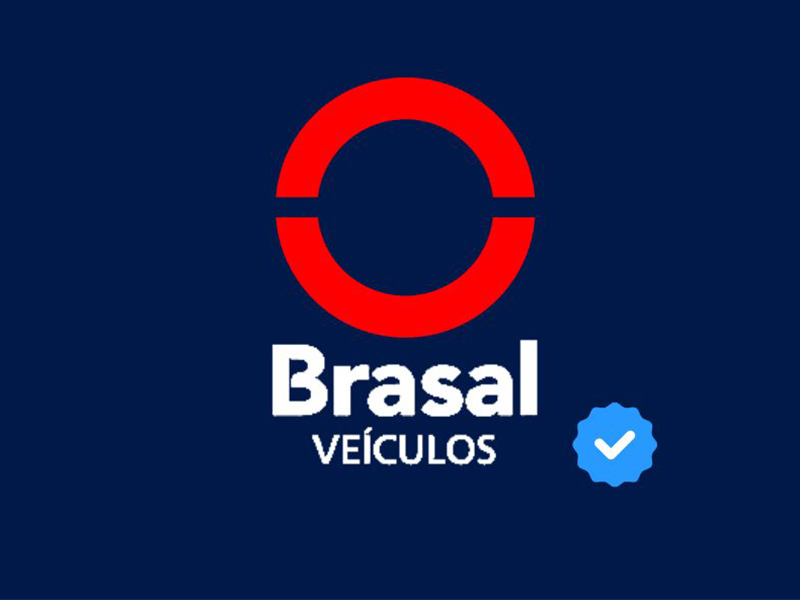 Logo Brasal Veículos Imagem com a logo da Brasal e um símbolo de verificado