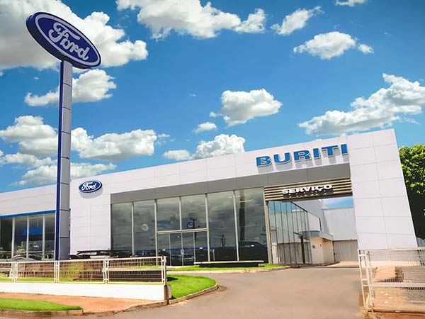 Fachada da Ford Buriti em Barreiras Vila Rica