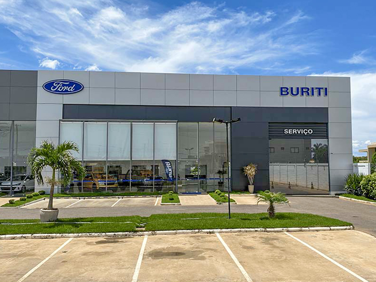 Fachada da Ford Buriti em Irecê