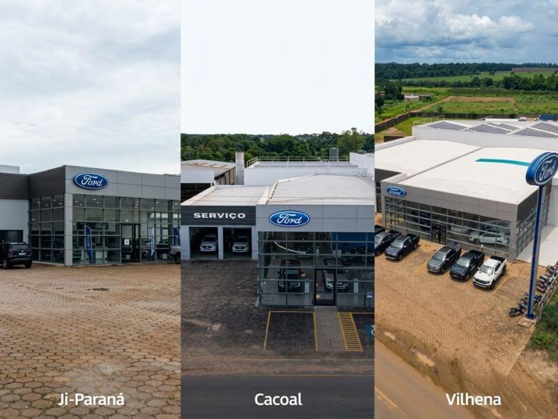Ford Canaã Fachadas da concessionária Ford Canaã
