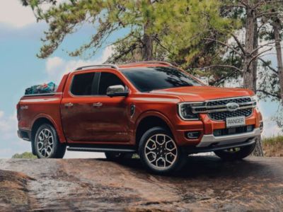 Ford Econorte Veículos Novos Picape Ford Ranger em ambiente montanhoso