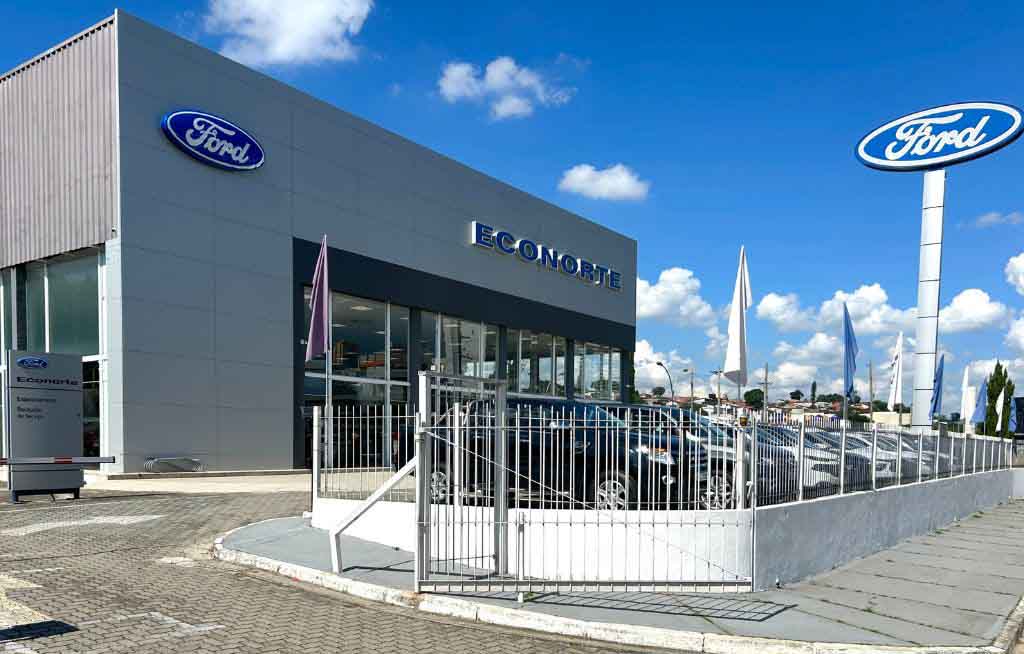 Ford Econorte Fachada da Concessionária Ford Econorte