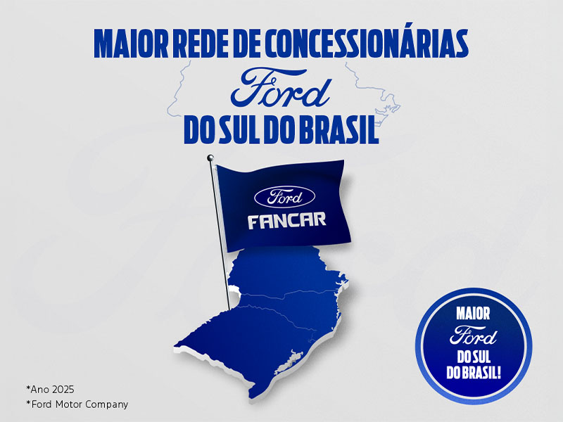 Imagem informando o Prêmio de maior Concessionária do Sul do Brasil