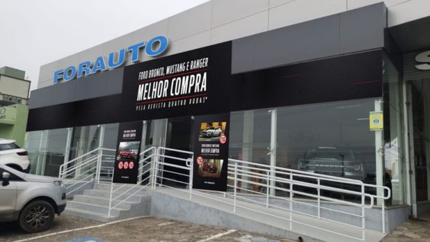 Fachada da loja Ford Forauto Araranguá