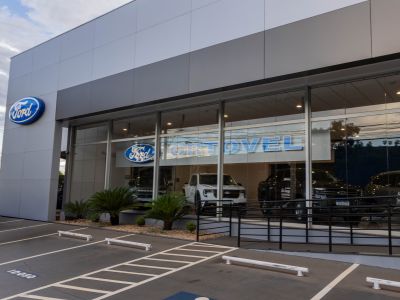 Ortovel Ford Ribeirão Preto Fachada da loja Ortovel Ford Ribeirão Preto