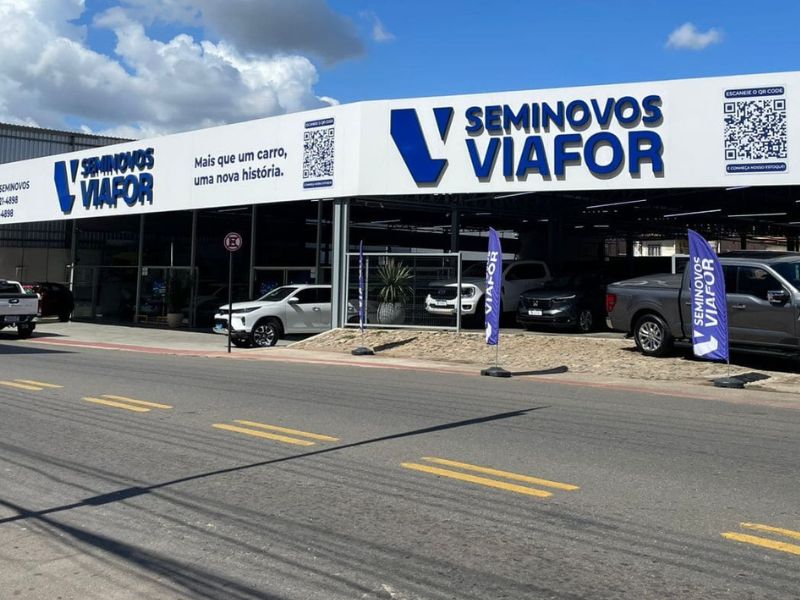 Fachada da loja Viafor Seminovos