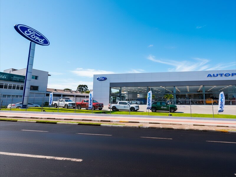 Fachada da loja Ford AutoPlus