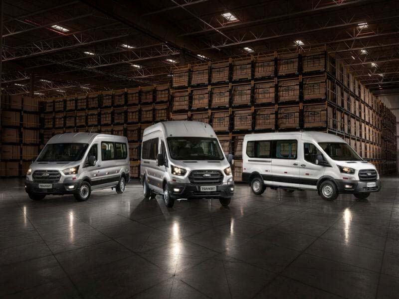 Ford Barigüi Ford Pro Linha de vans Ford Transit para empresas e negócios