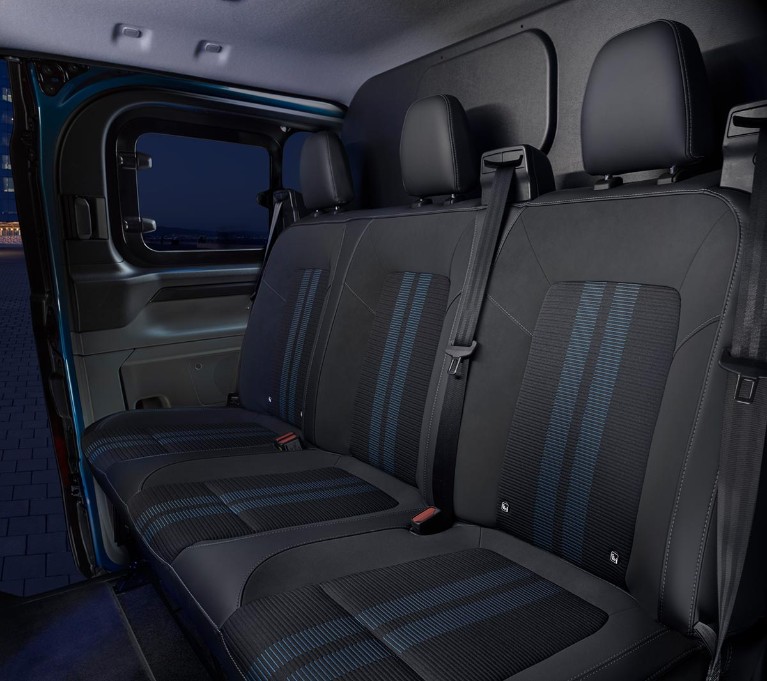 Ford E-Transit Custom sièges arrière