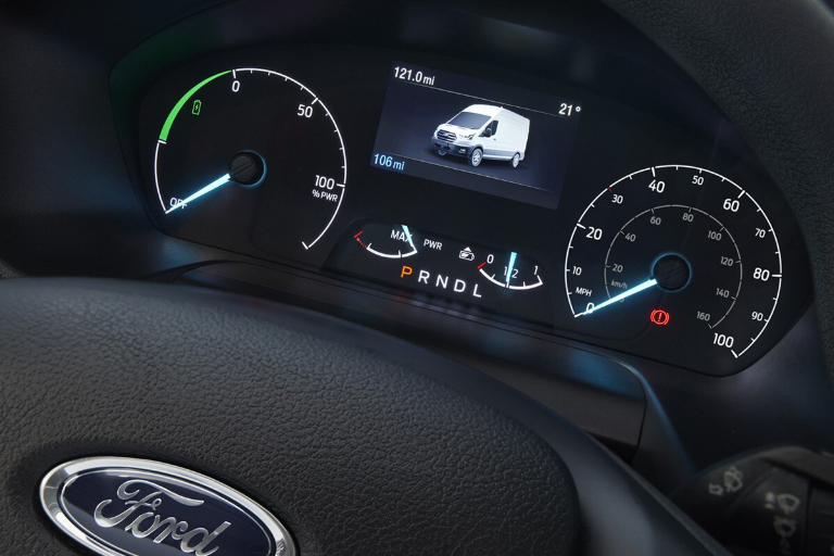 Ford E-Transit Display