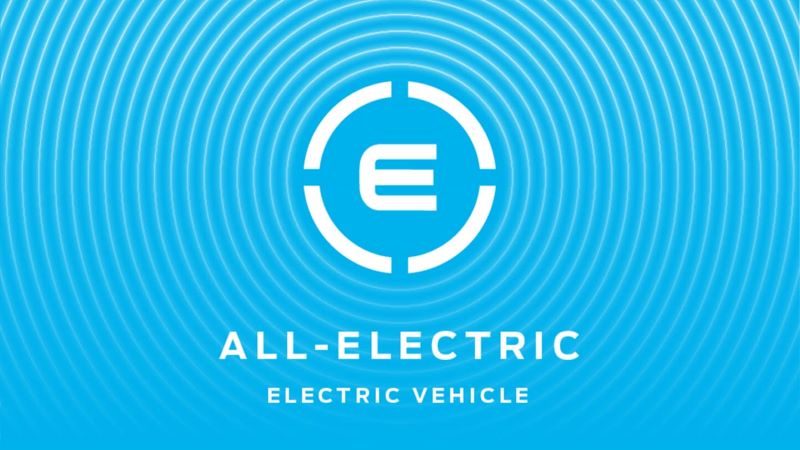 Ford 100 % elektrisk logo