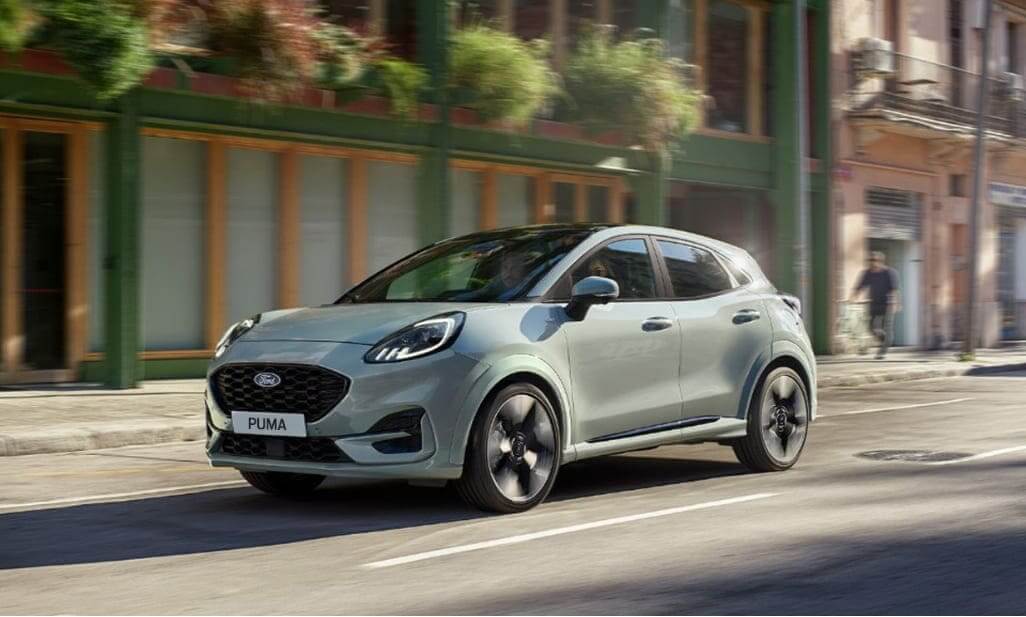 Ford Puma peinture non métallisée gris cactus