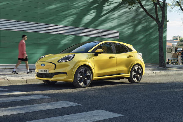 New Ford Puma on the road