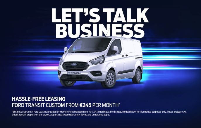 Finlay Ford Lease Transit Custom