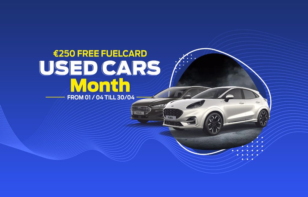 Carte essence gratuite en avril pour l'achat d'une Ford d'occasion