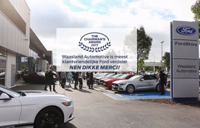 Waasland Automotive is meest klantvriendelijke Ford verdeler