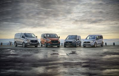 Nieuwe Trail- en Active-modellen voor het Ford Transit-gamma