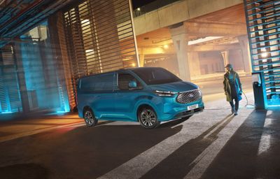 Ford Pro onthult de nieuwe, volledig elektrische E‑Transit Custom