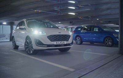 Ford tilt parkeren naar een hoger niveau