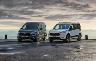 Ford Tourneo en Transit Connect Active met terreincapaciteiten om outdooravonturen te beleven