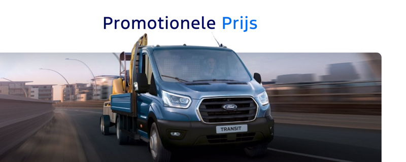 **Transit Chassis Cabine Ambiente € 27.540** excl. btw