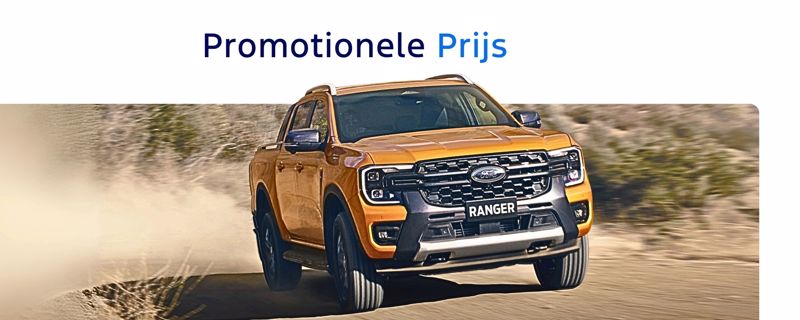New **Ranger Wildtrak** - Vanaf **€ 45.499** excl. BTW (Plug-in Hybrid Wildtrak)