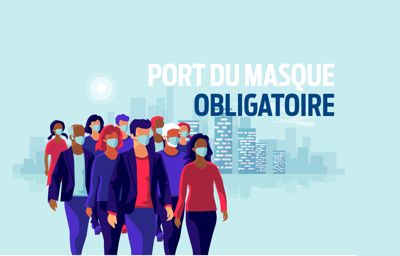 Le port du masque devient obligatioire en concession