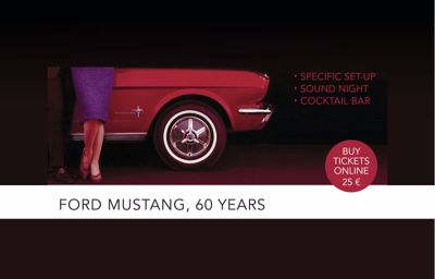 La Mustang fêtera aussi son anniversaire à Autoworld