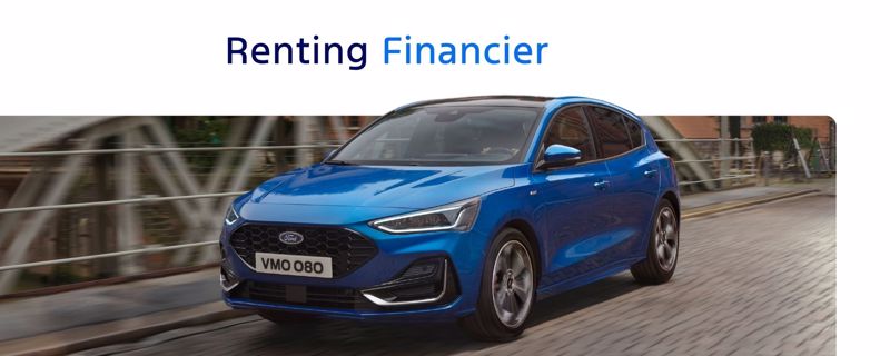**Focus ST-Line X** - en Renting Financier