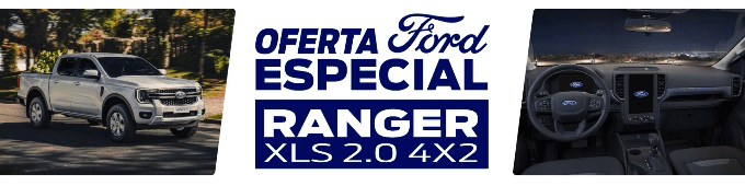 Nova Ranger XLS 4x2 com Taxa 0% e Valorização do seu Usado