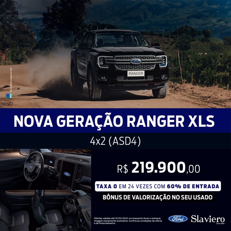 Nova Ranger XLS 2.0 4x2 Automatica 23/24 por R$ 219.900,00