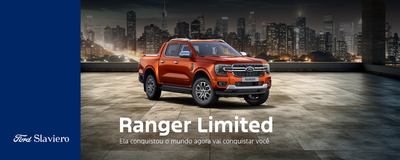 Nova Ford Ranger Limited 2024 por R$ 319.900,00
