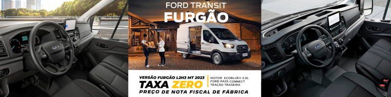 NOVA GERAÇÃO FORD TRANSIT FURGÃO L2H3