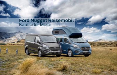 Die neuen Ford Transit Custom Nugget Kaufen oder Mieten