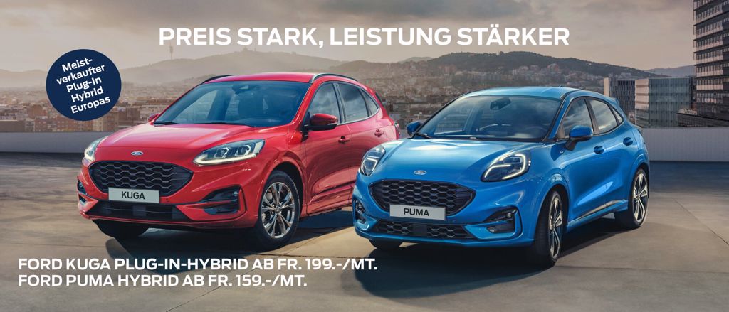 KUGA & PUMA. HYBRID IM DOPPELPACK