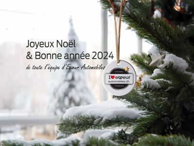 Joyeux Noël & Excellente année 2024 de toute l’équipe d’Ecoeur Automobiles