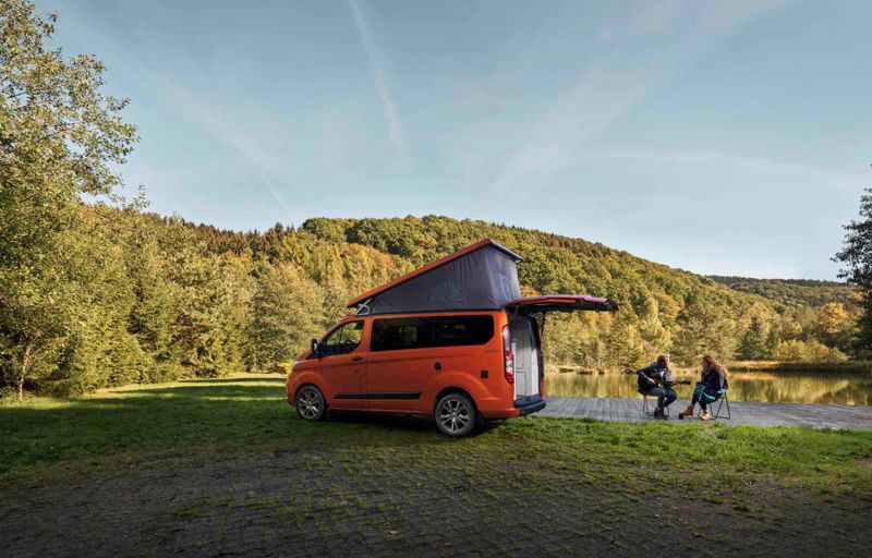 Partez à l'aventure avec le Transit Custom Nugget