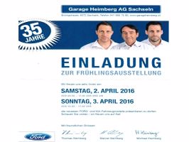 35 Jahre Garage Heimberg AG