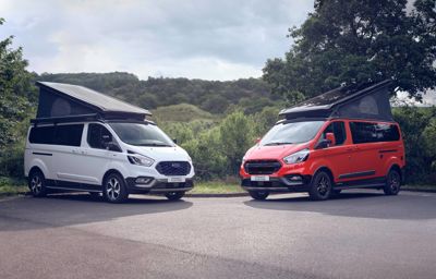 FORD PRESENTA PER LA PRIMA VOLTA IN SVIZZERA LE NUOVE VARIANTI ACTIVE E TRAIL DELLA SUA GAMMA NUGGET