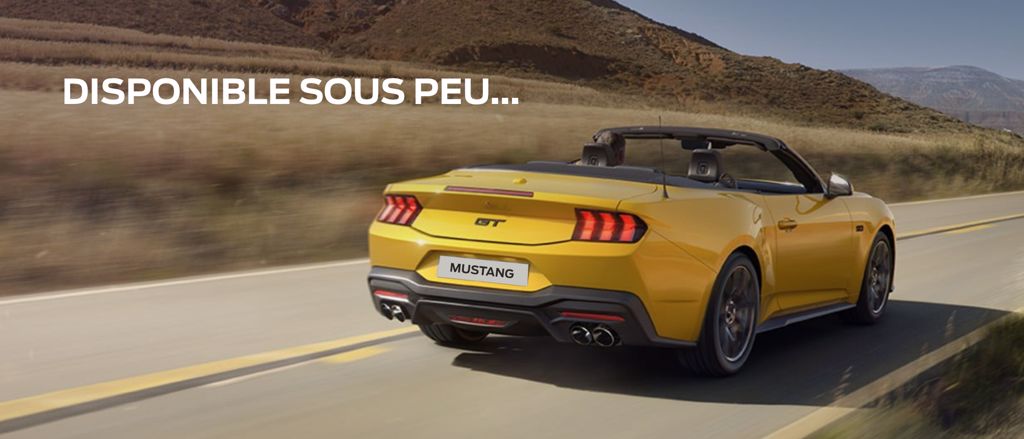 NOUVELLE FORD MUSTANG