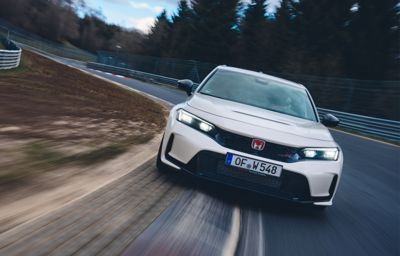 NEW HONDA CIVIC TYPE R REGAINS PRODUCTION VEHICLE FWD LAP RECORD AT NÜRBURGRING