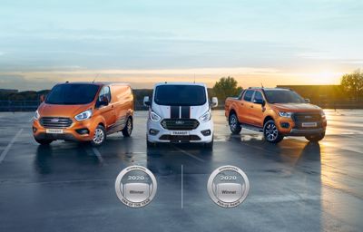 **Doppelte Ehre für Ford:** „Internationaler Transporter des Jahres