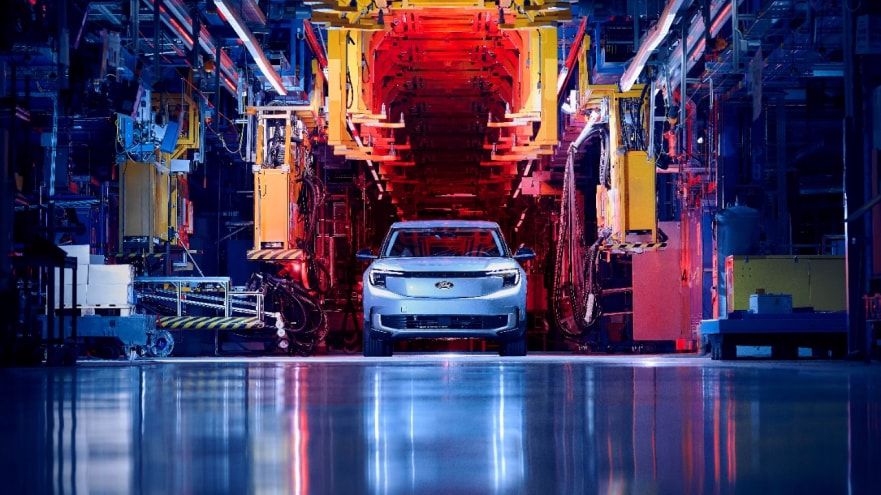 Ford lance la production du Ford Explorer 100% électrique
