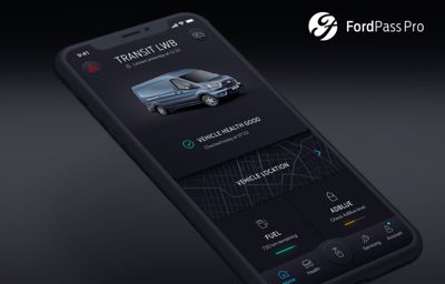 FORDPASS APP KOMMT BEIM AUFFINDEN EINES GESTOHLENEN FORD TRANSIT VOLLER HUNDE ZUM EINSATZ