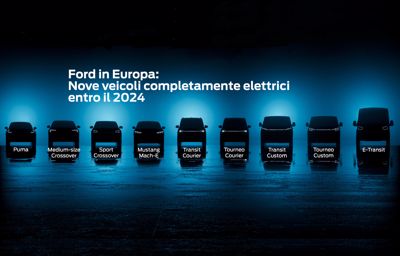 FORD FIRMA UNA PETIZIONE ALL'UE PER VENDERE SOLO VEICOLI ELETTRICI A PARTIRE DAL 2035