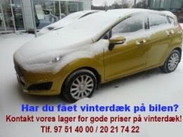 Har du fået vinterdæk på bilen? 